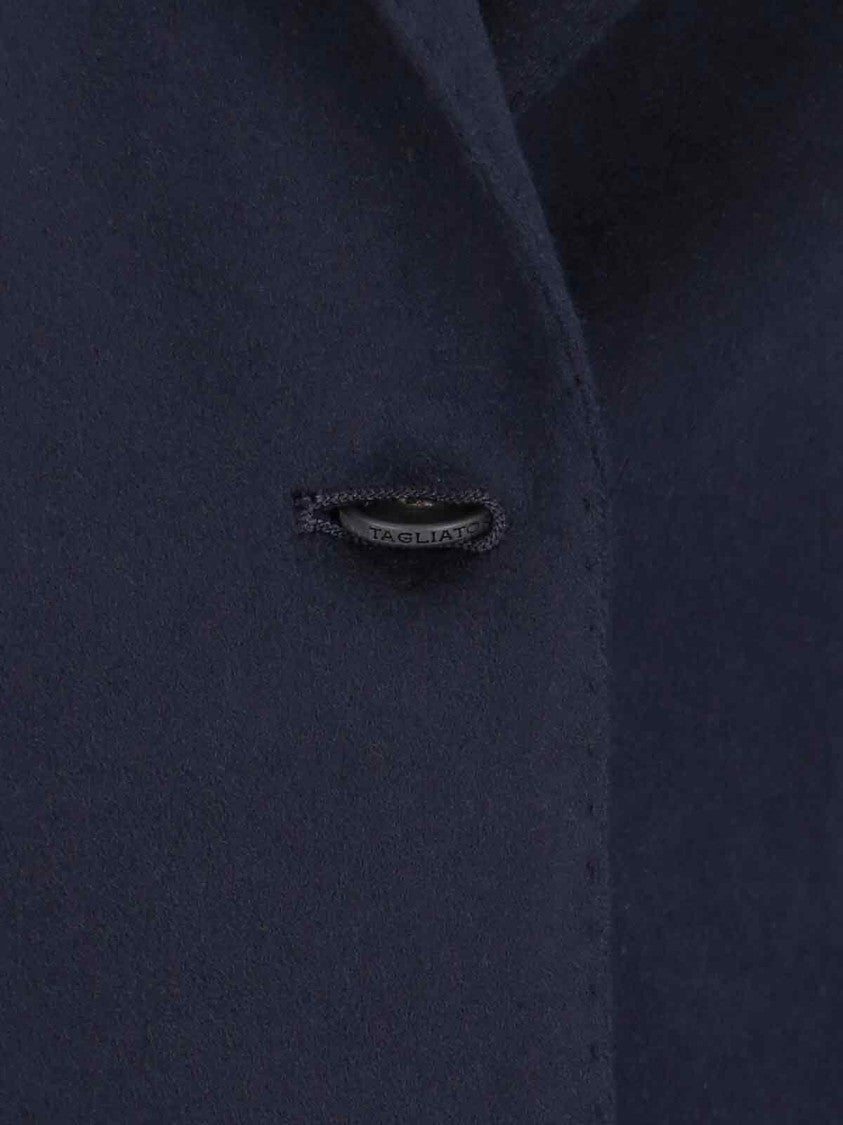 "Cecily" Cashmere Blazer – Navy Blue