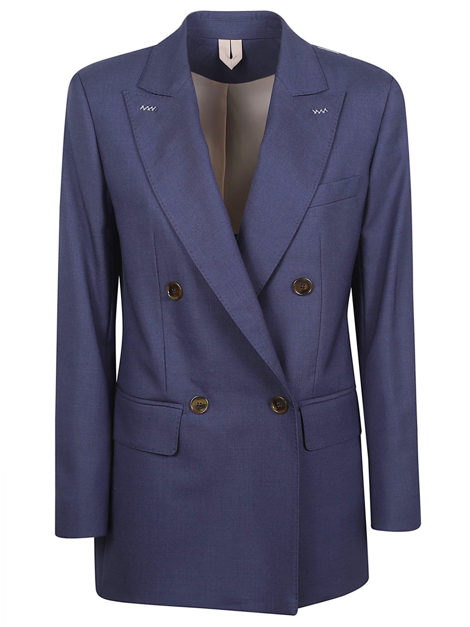 Tailored Double-Breasted Blazer