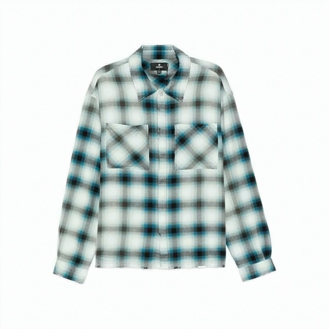 Checkered Cotton Shirt Jacket