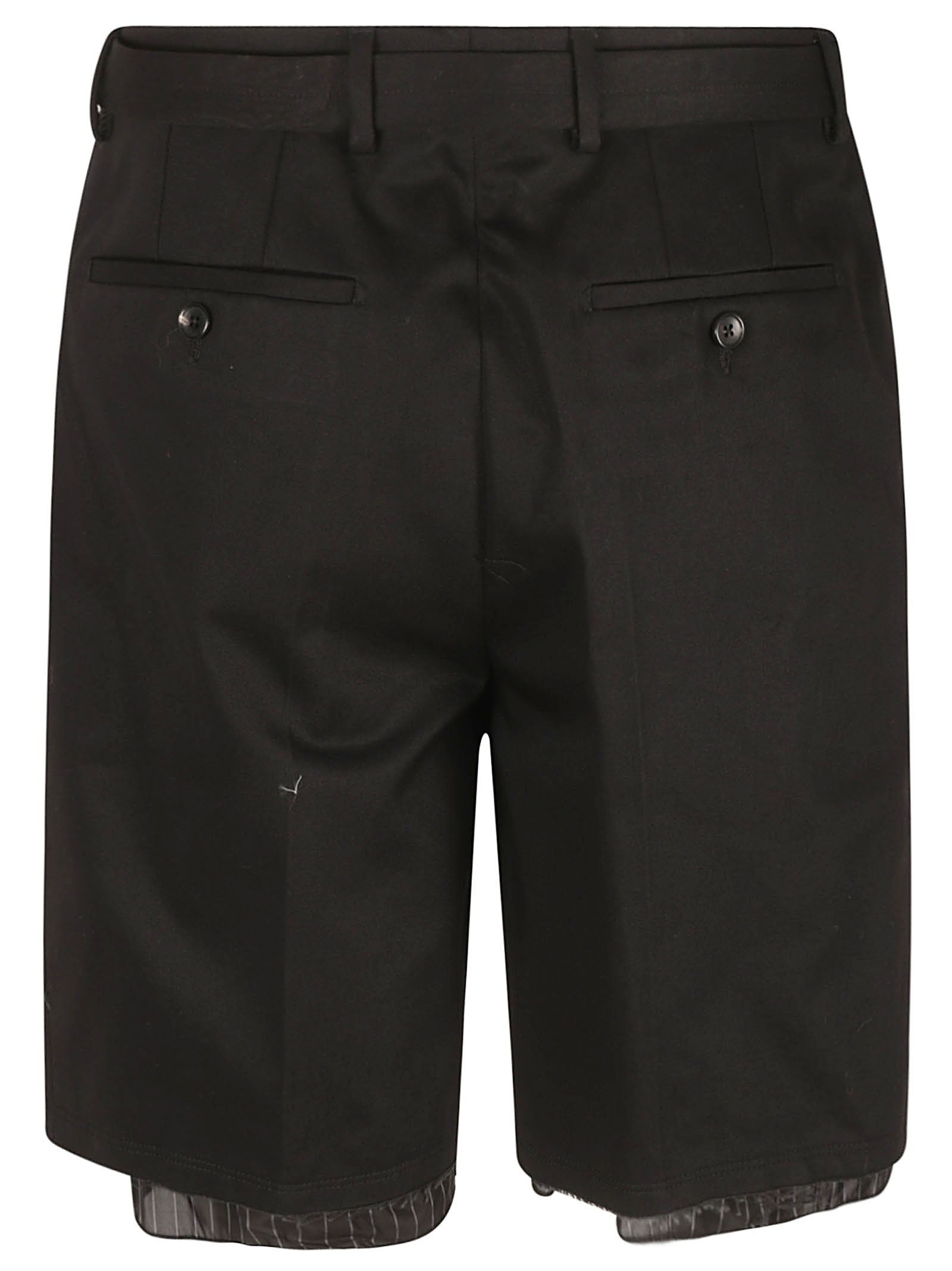 Relaxed Fit Woven Cotton Shorts