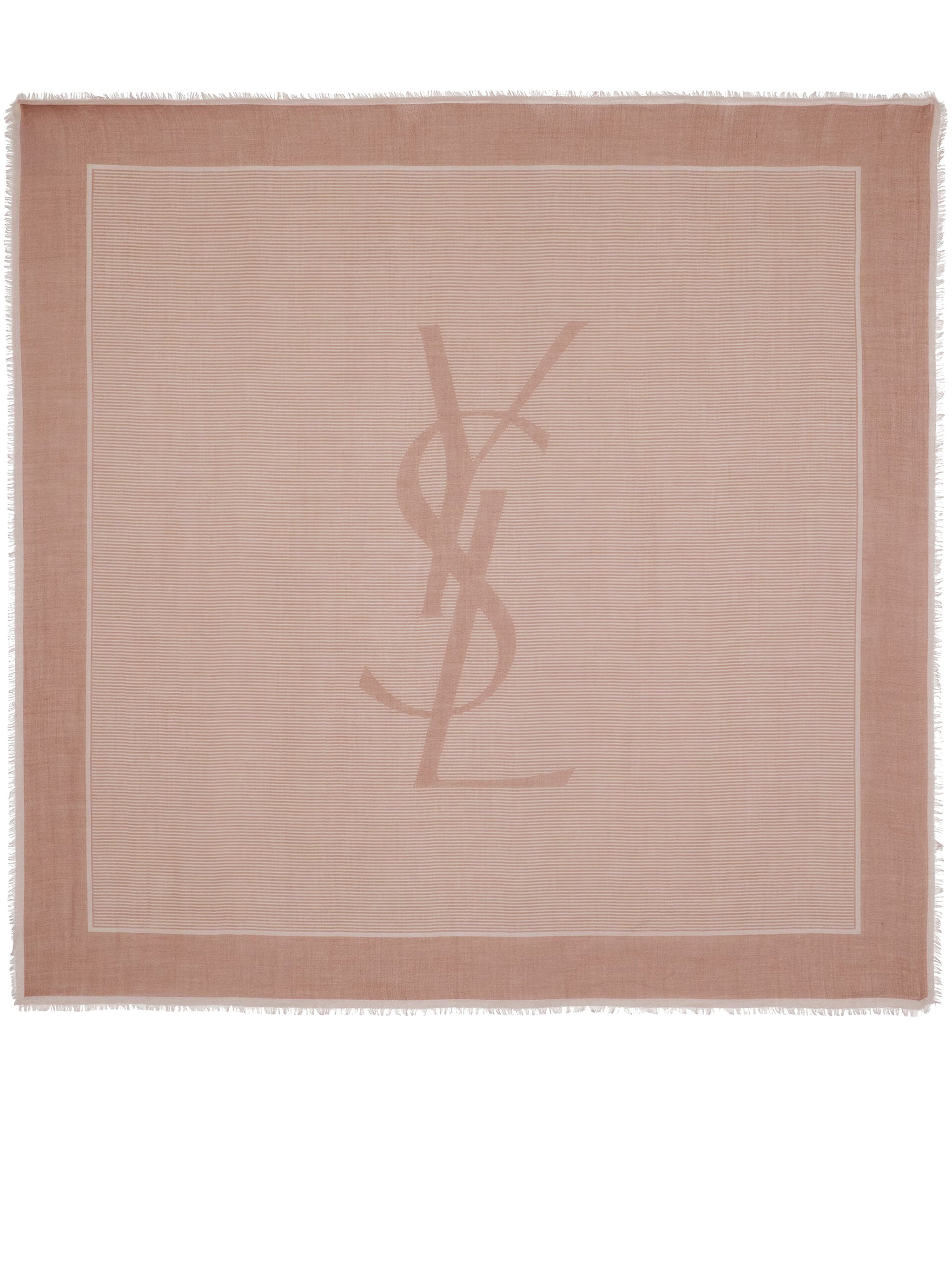 Grand Carre Rayures Striped Scarf