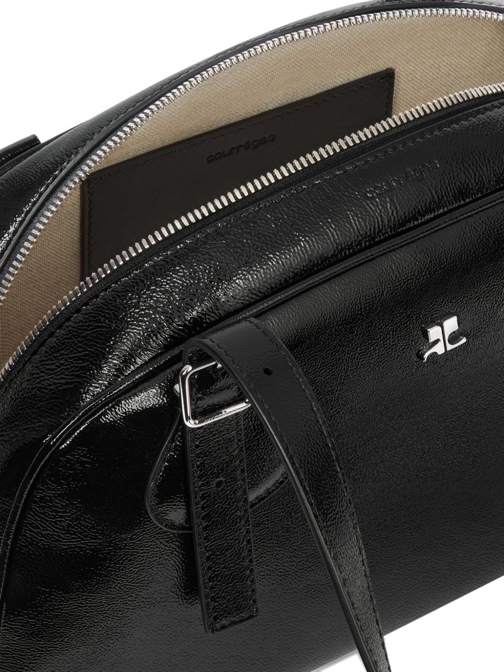 Structured Black Handbag