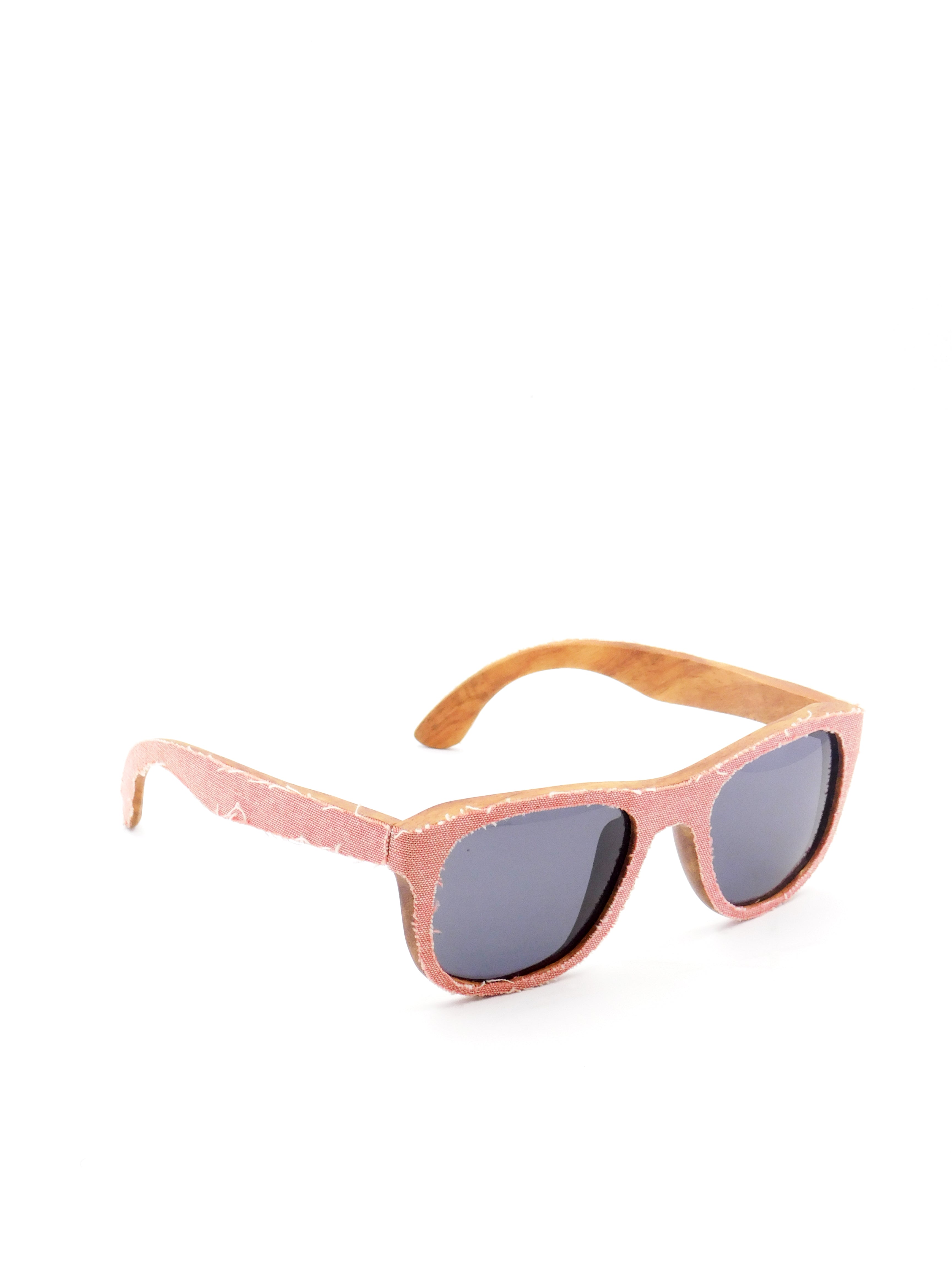 Textured Acetate Sunglasses in Pink