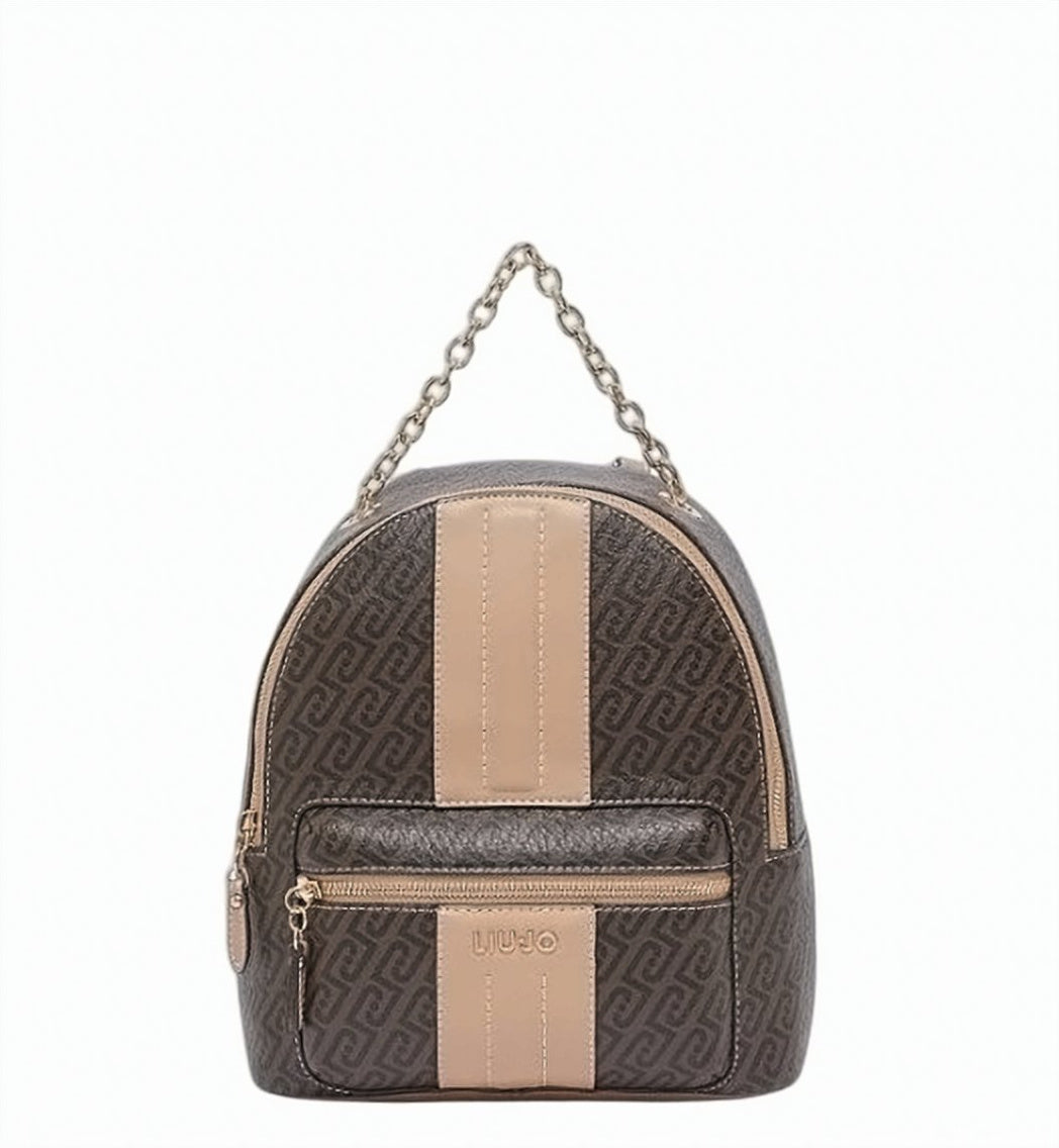 Drummed Print Backpack