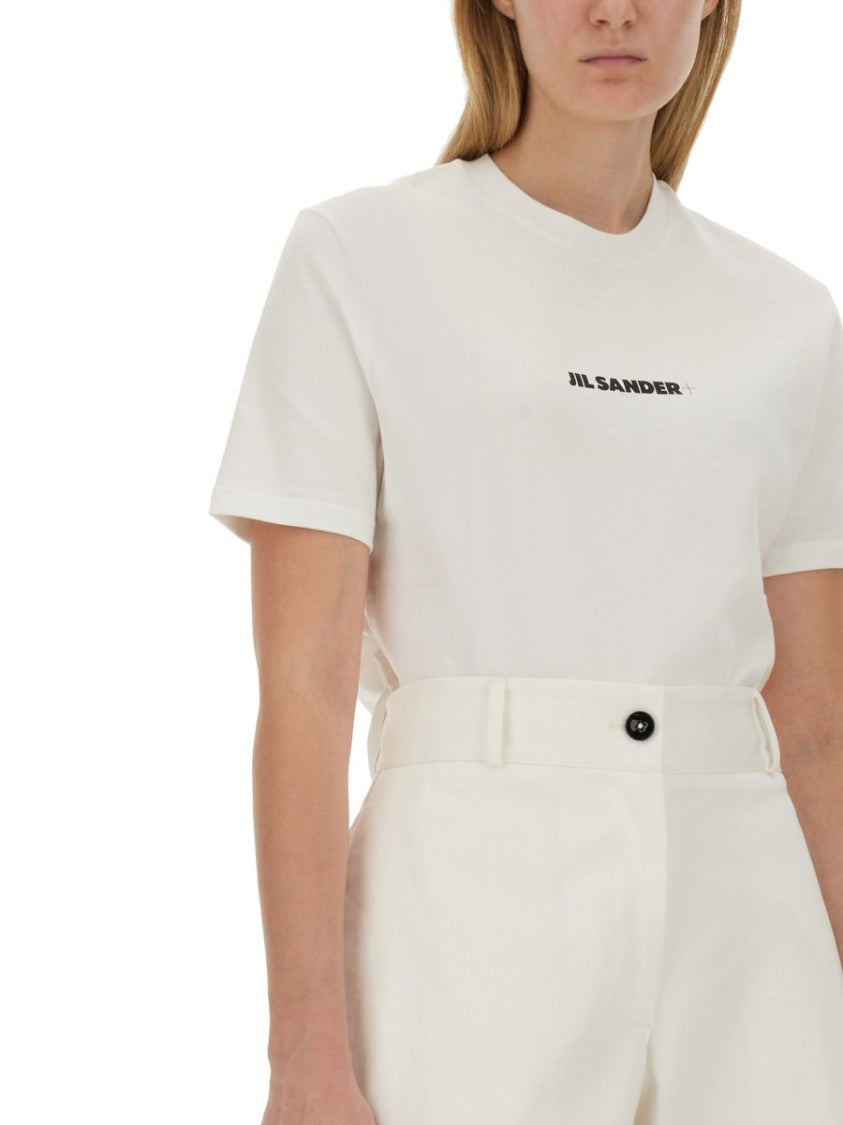 Regular Fit Cotton T-Shirt With Logo Detail
