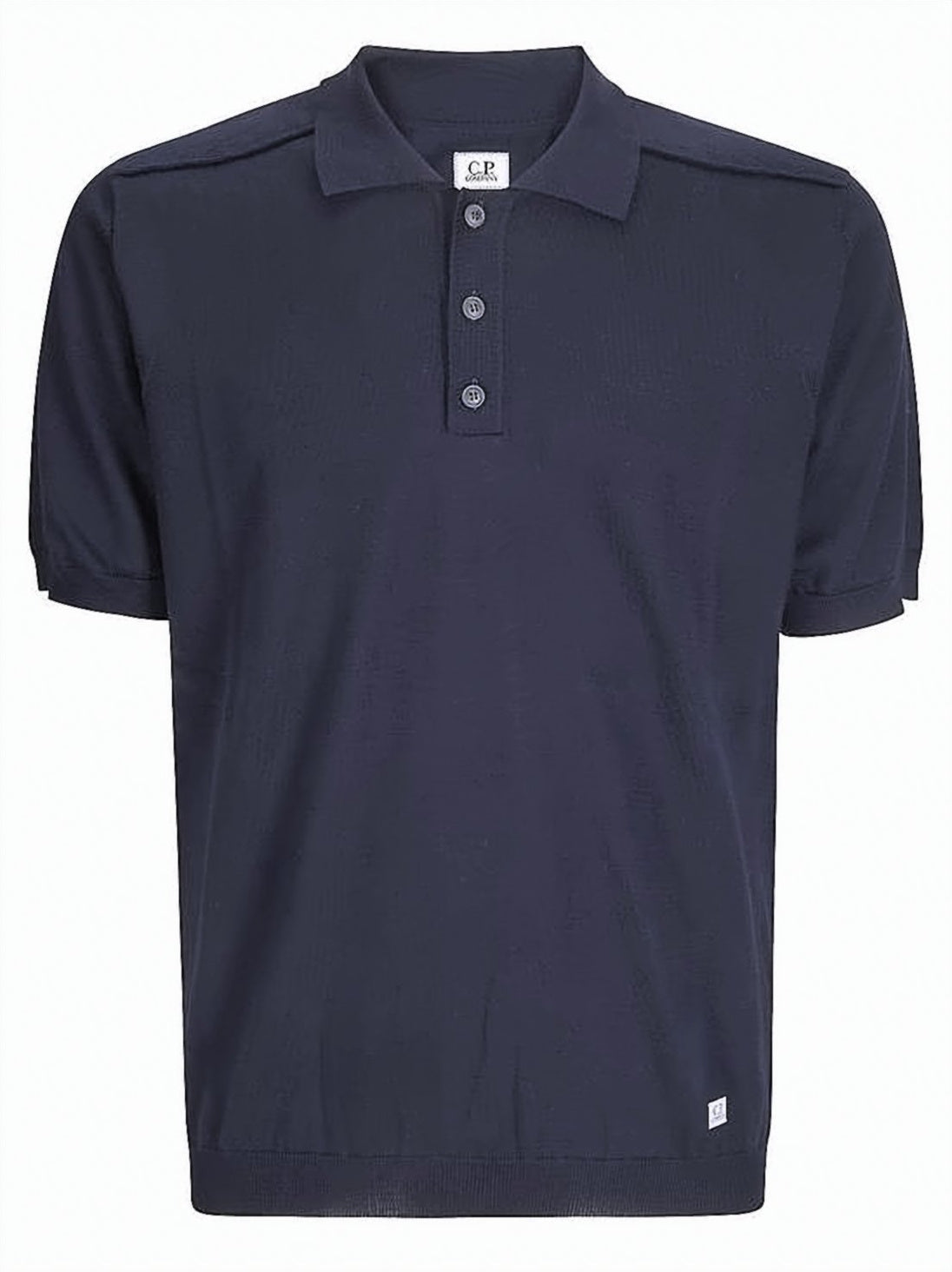 Deep Navy Cotton Polo Shirt