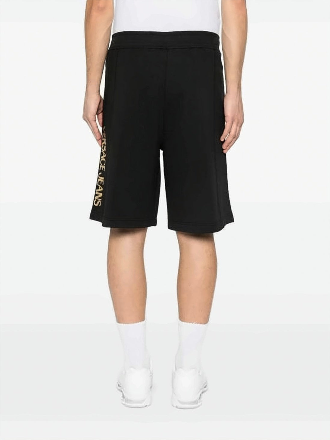 Relaxed Fit Black Shorts