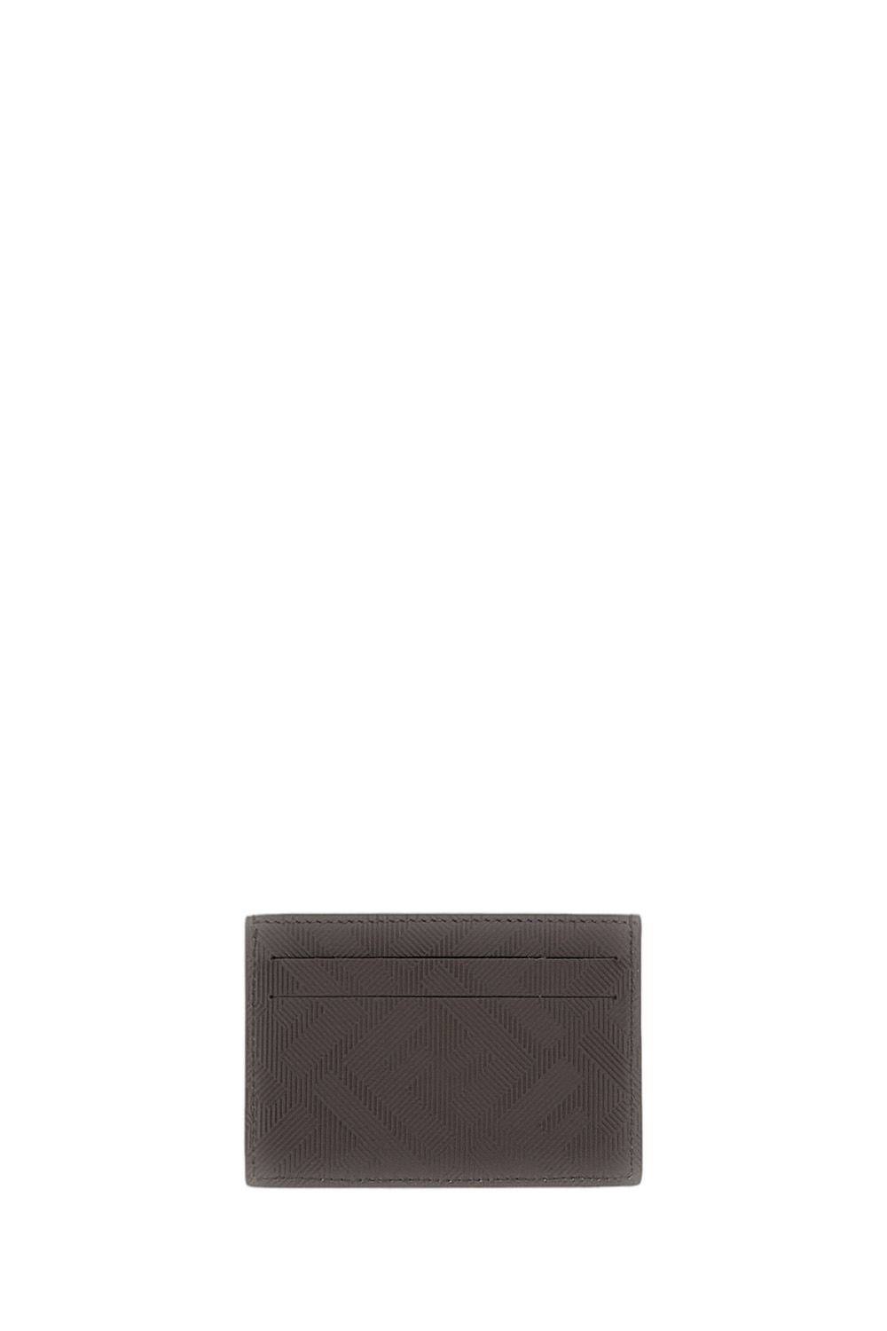 Slim Cardholder In Fendi Shadow Leather
