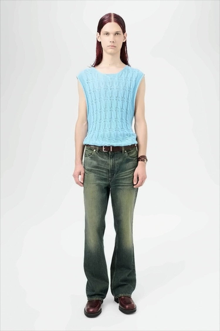 Relaxed Fit Denim Pants