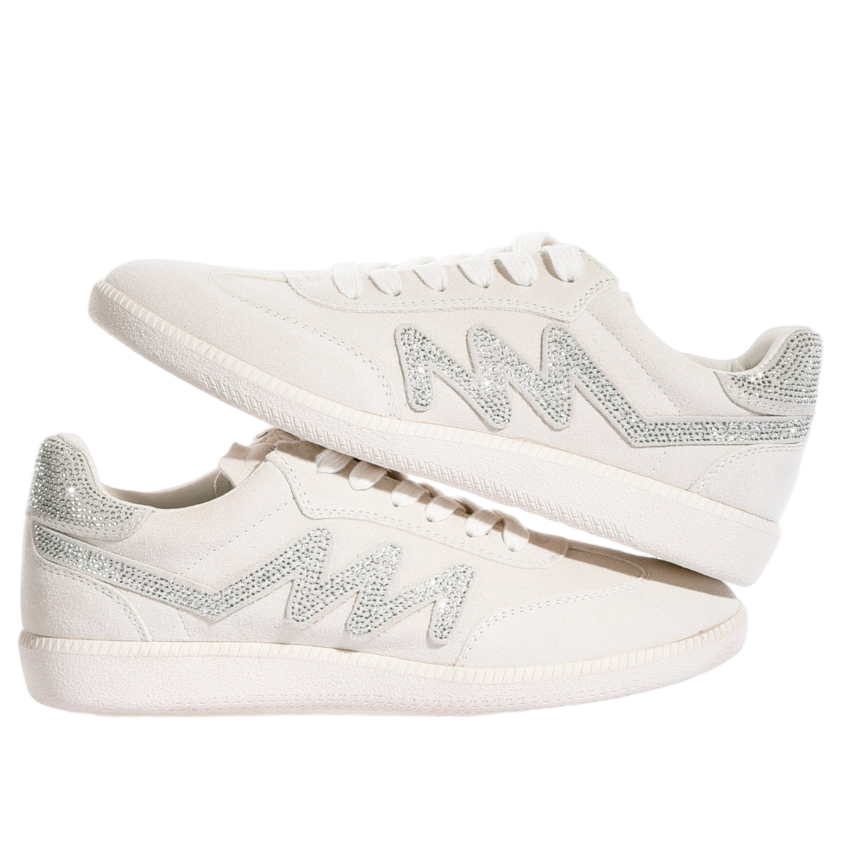 Royal White Low-Top Sneakers
