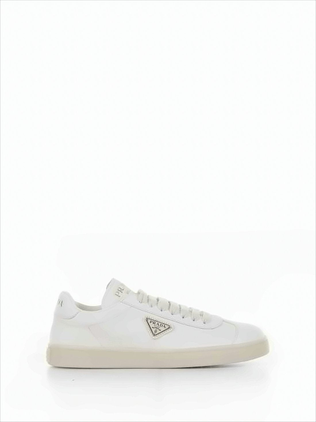 Low-Top Leather Sneakers with Minimalist Design