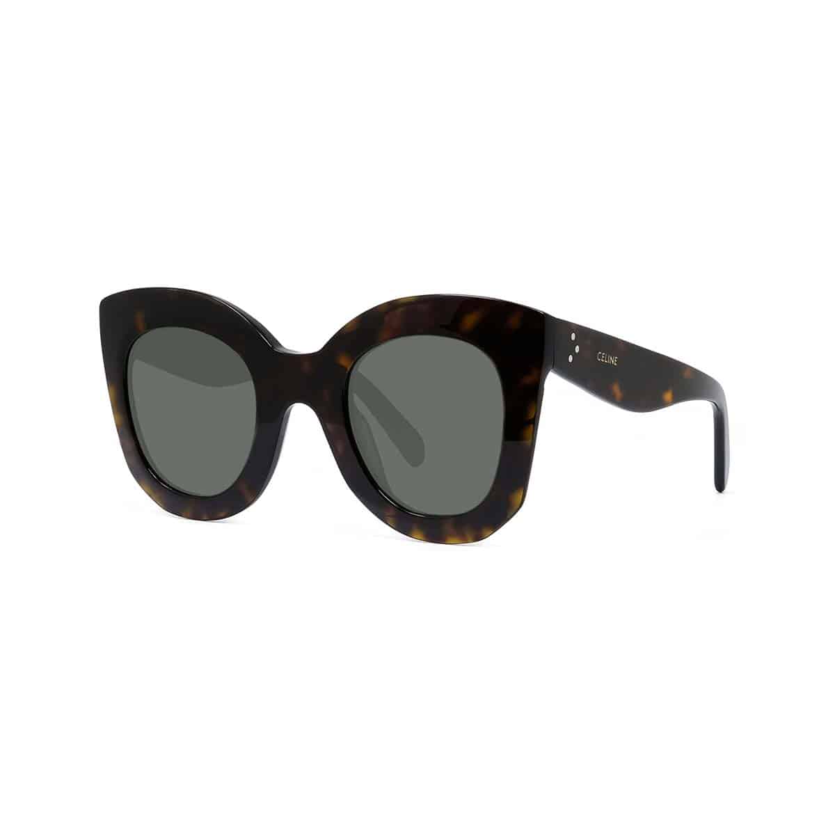 Cl4005in Cat-Eye Tortoiseshell Sunglasses