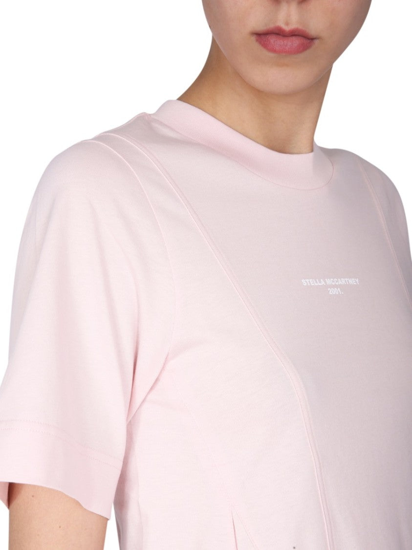 Soft Pink Crew Neck T-Shirt