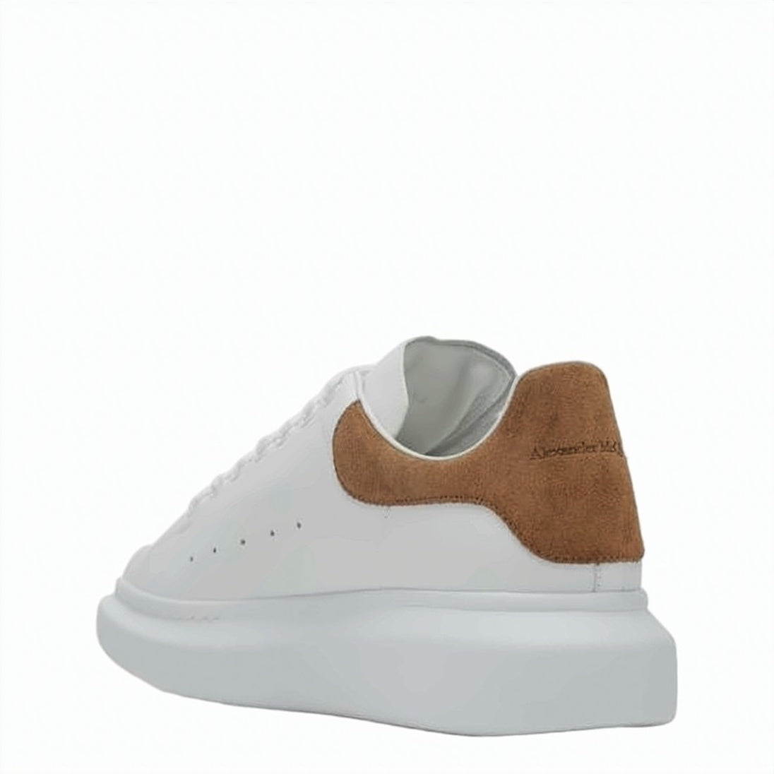 White Calf Leather Sneakers