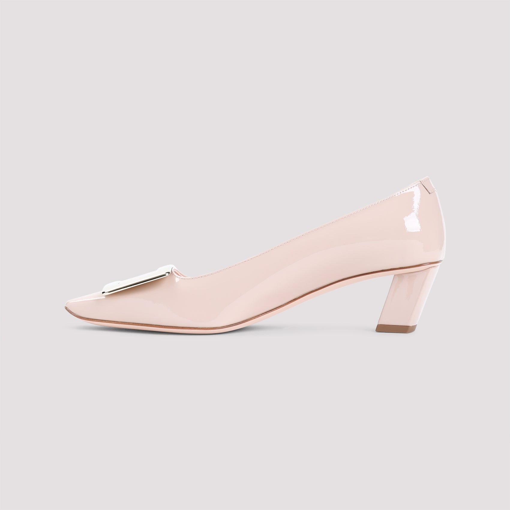 Nude Calf Leather Pumps