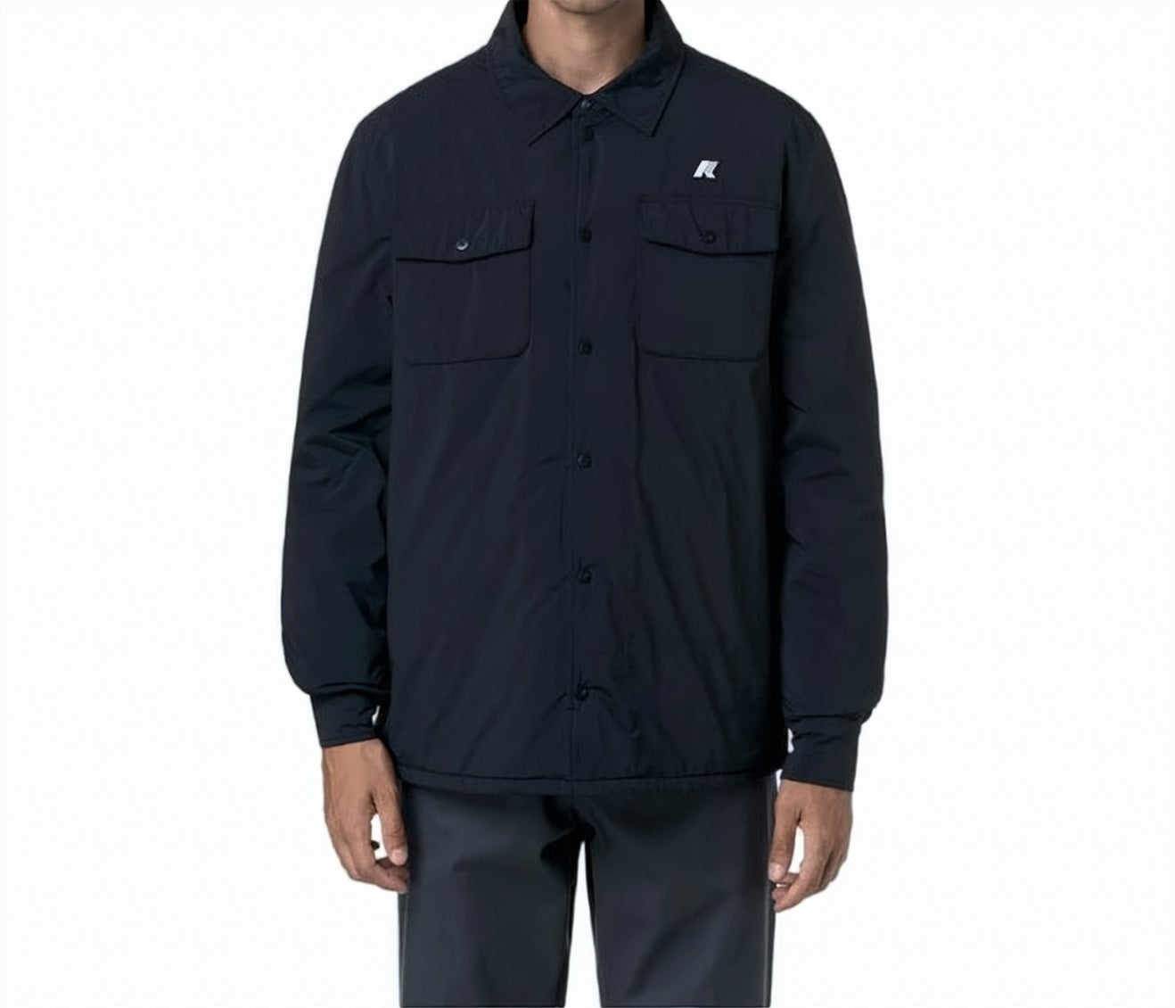 Umbert Plain Quilted Shirt Jacket