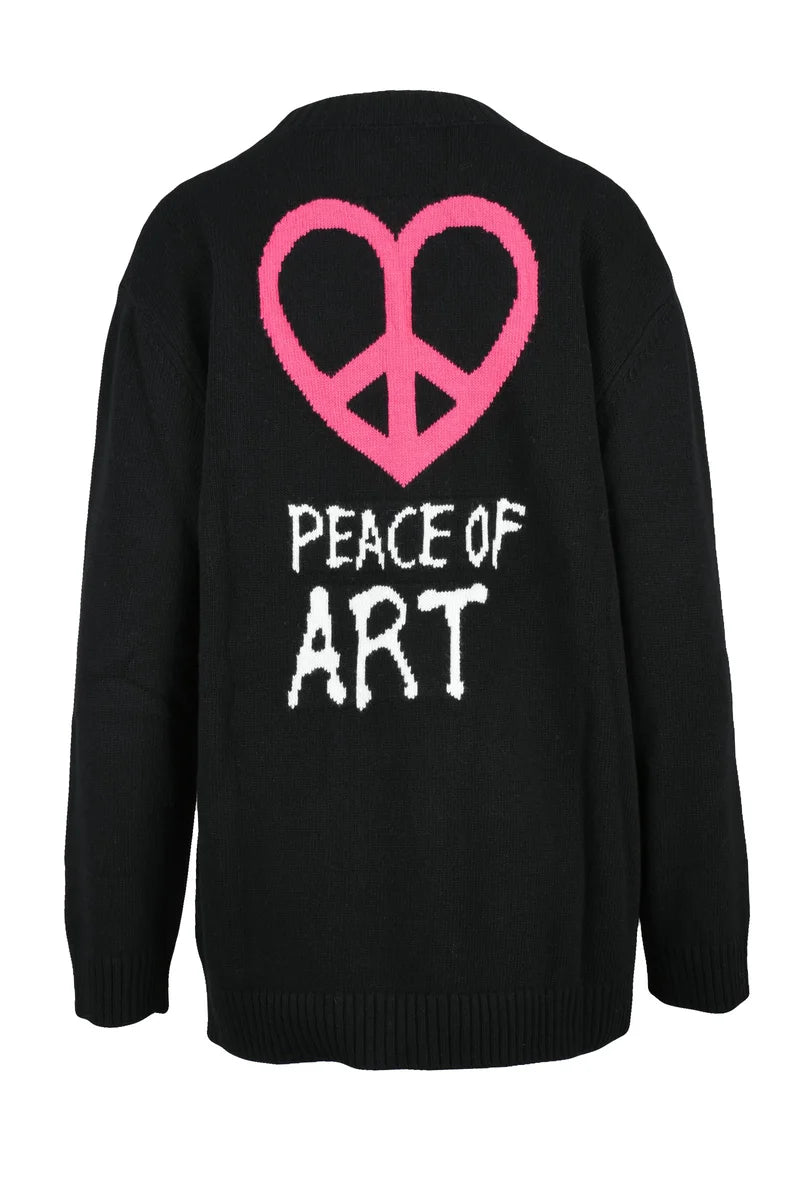 Long Cardigan - Black