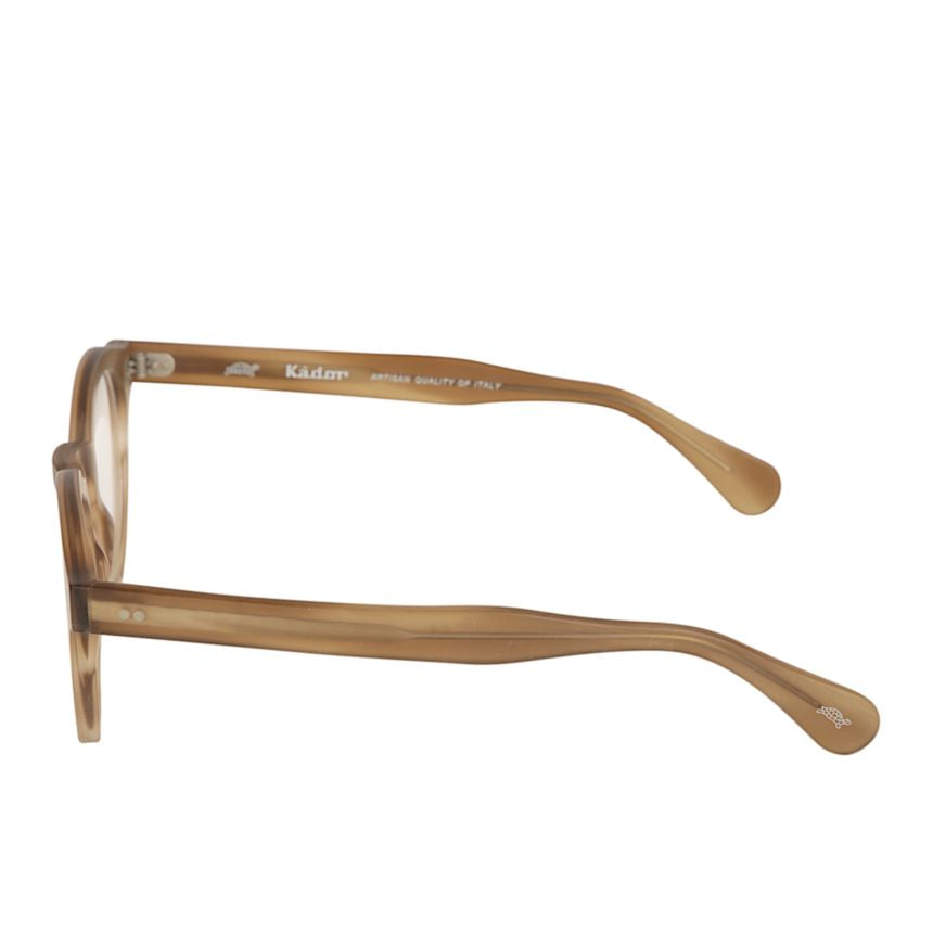 Tony Rounded Frame Eyeglasses with Keyhole Bridge