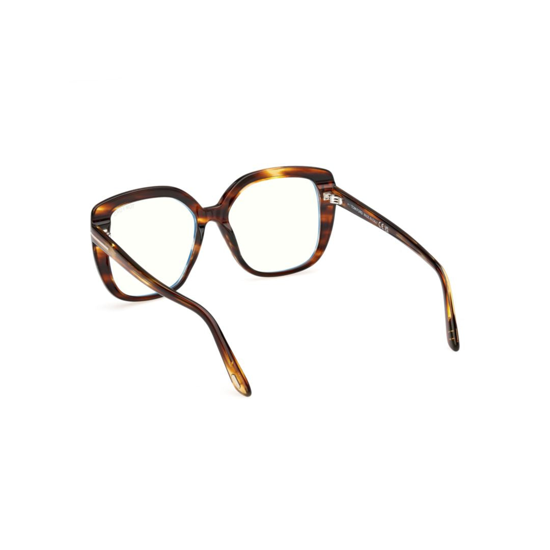Ft6043-B Oversized Square Frame Eyeglasses