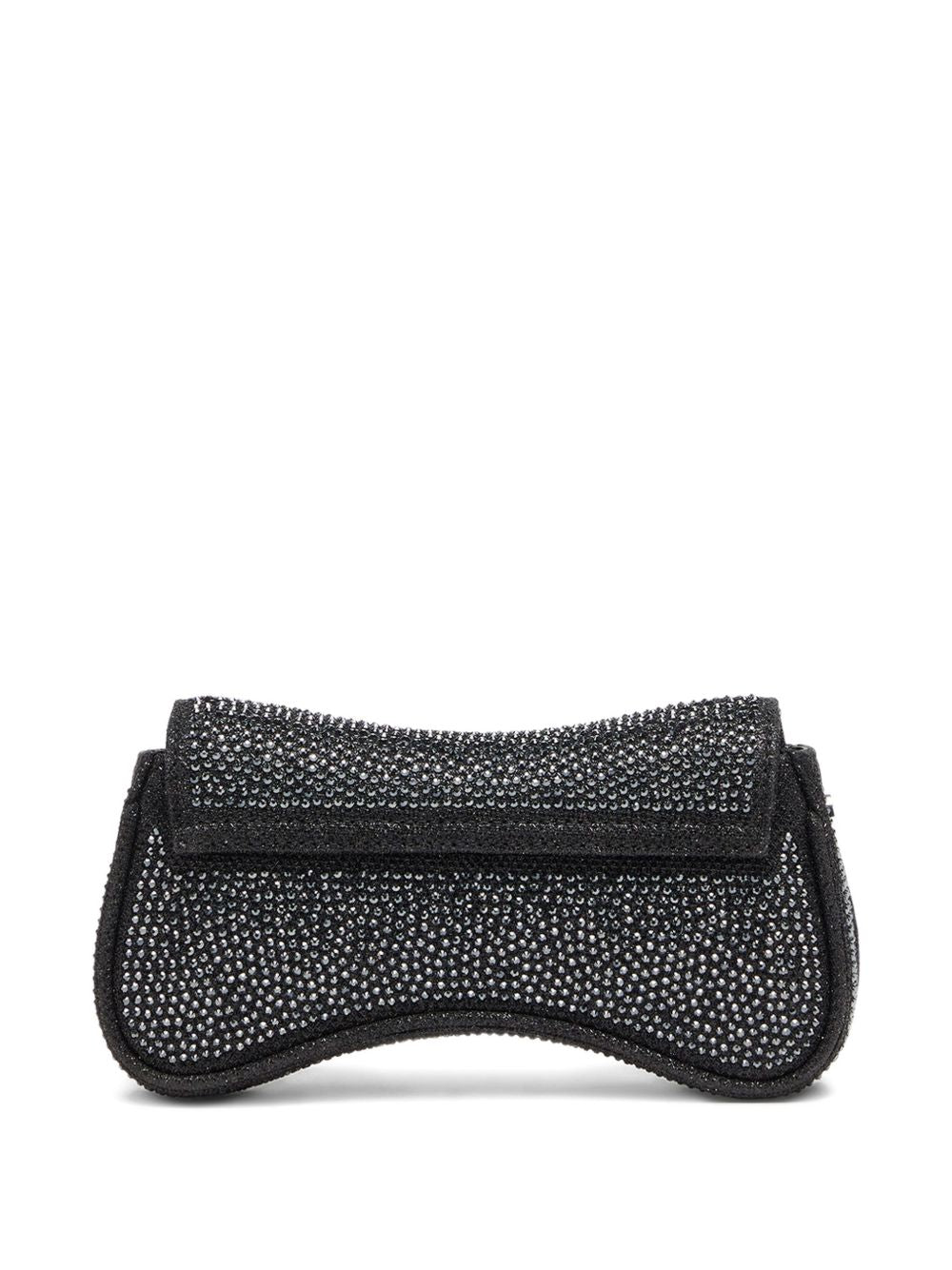 Curved Black Handbag