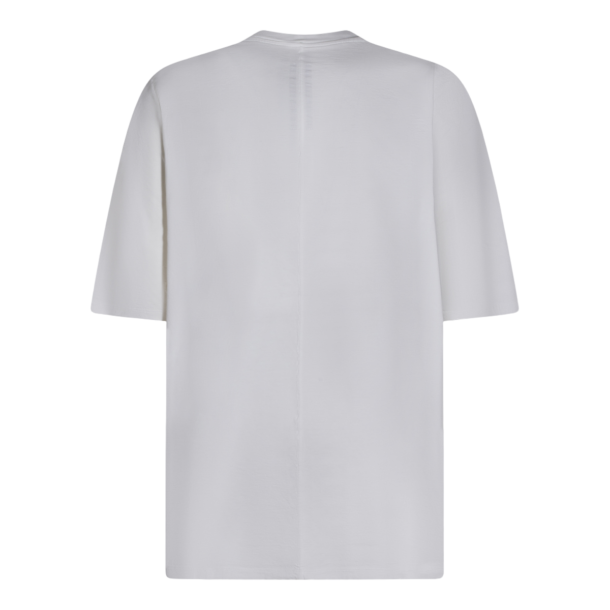 Oversized White T-Shirt With Seamless Design