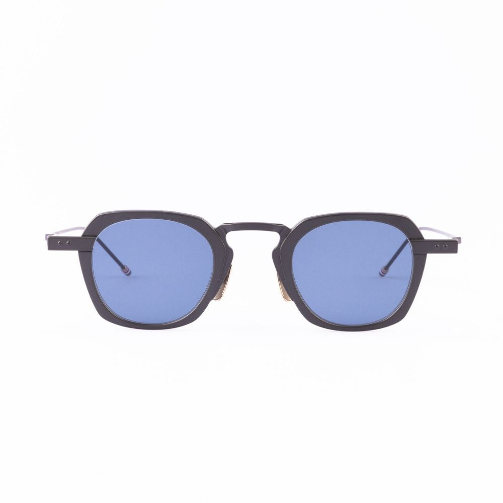 Ues930A - G0001 Square Frame Sunglasses In Satin Dark Gray Titanium