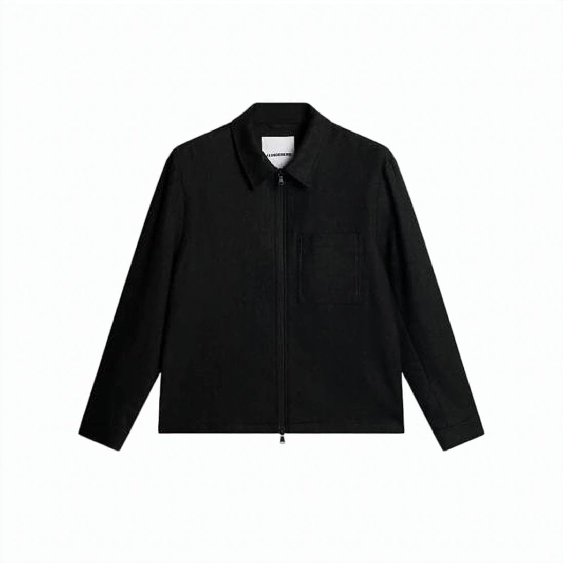 Black Jacket with Classic Collar