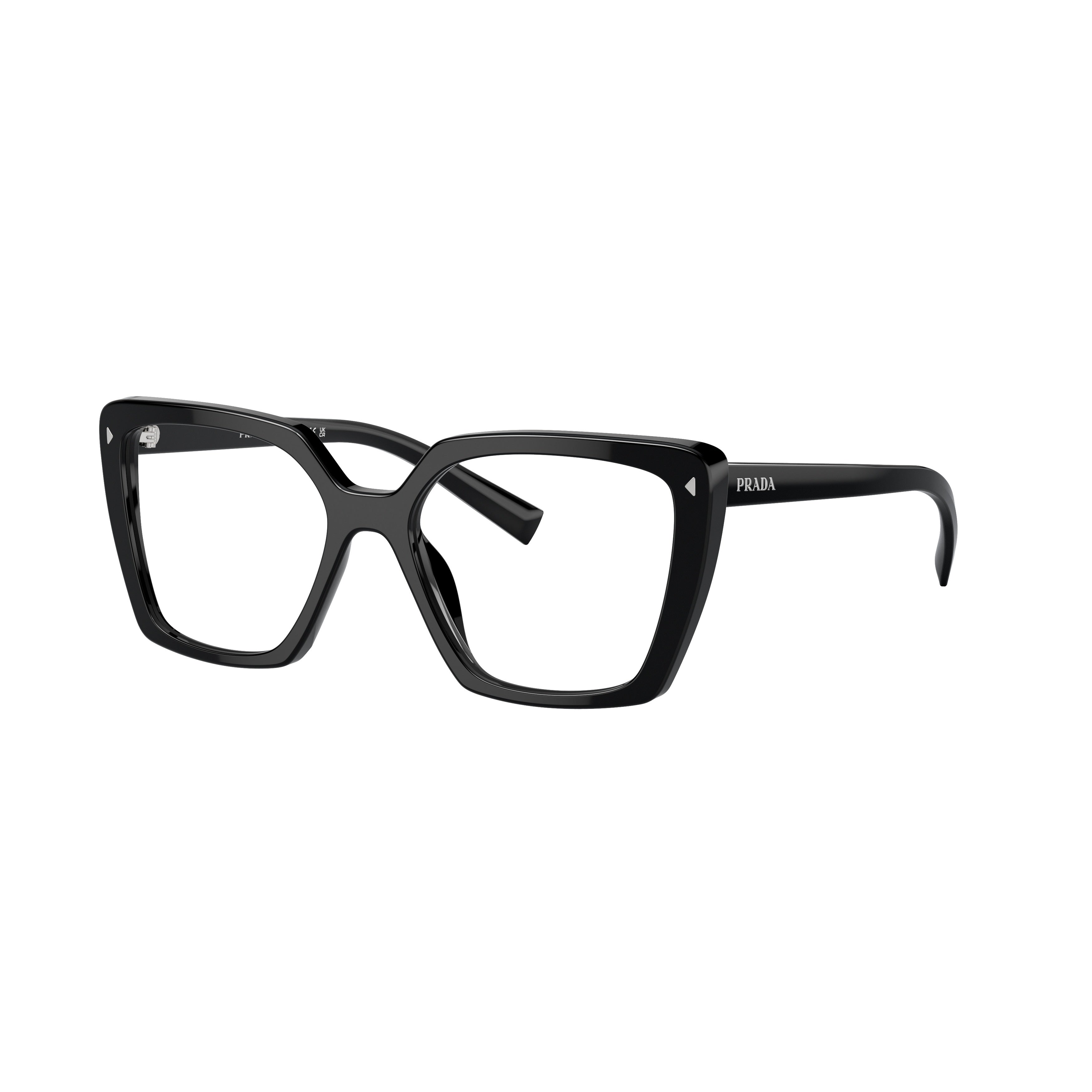 0pr 16zv Bold Oversized Square Frame Eyeglasses