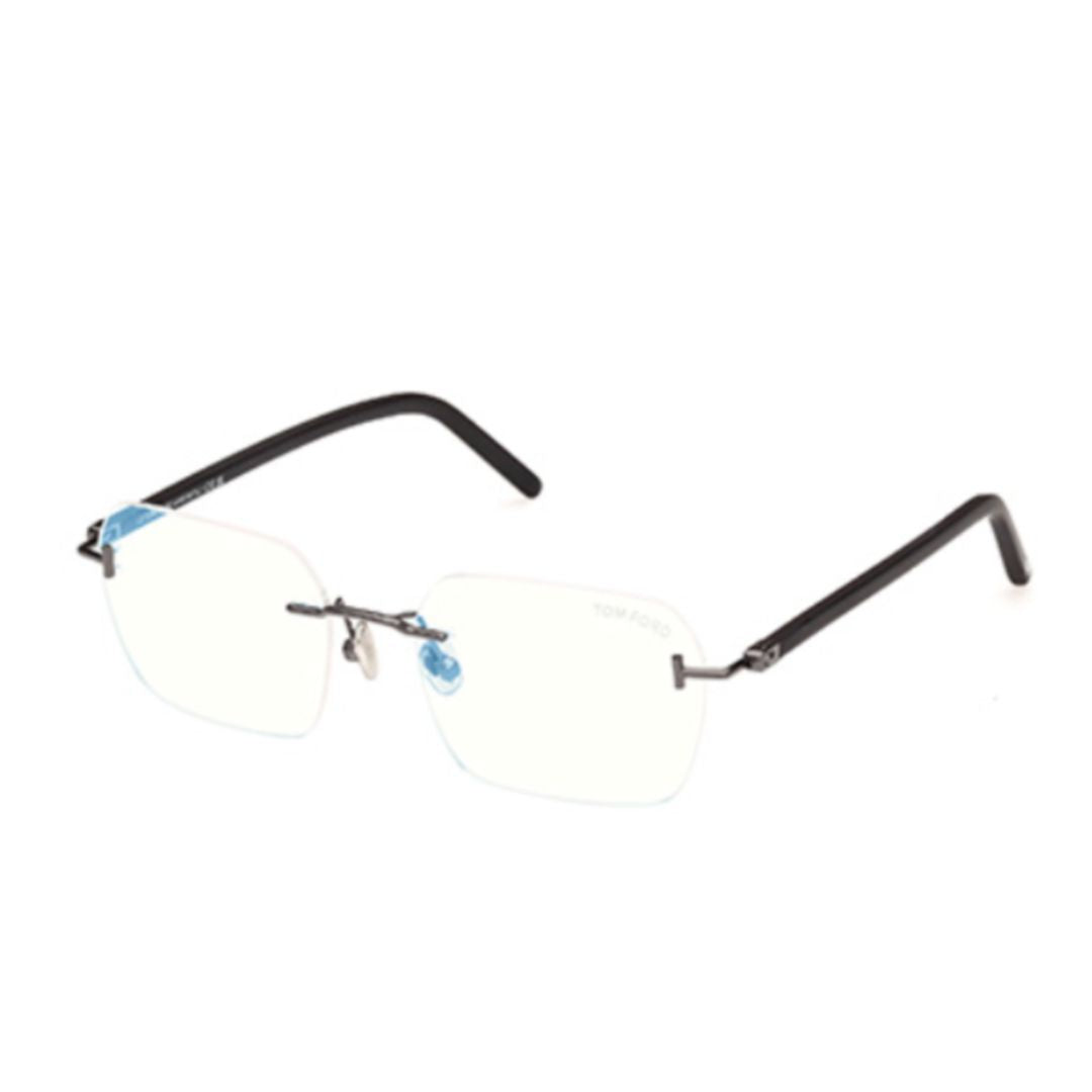 Ft5934-B Rectangular Rimless Sunglasses