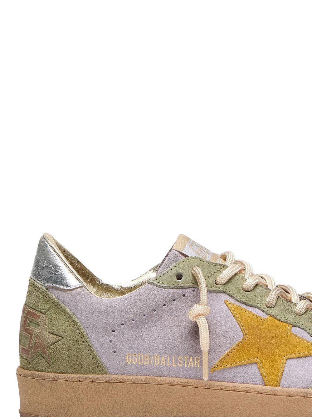 Low-Top Sneakers with Silk and Nylon Construction