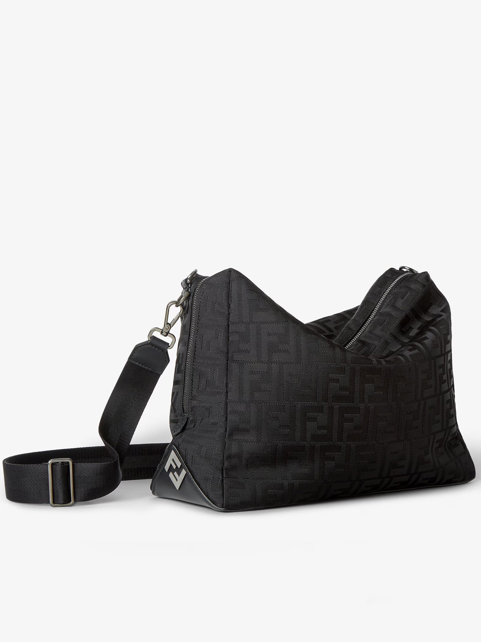 Lui L Rectangular Nylon Embossed Bag