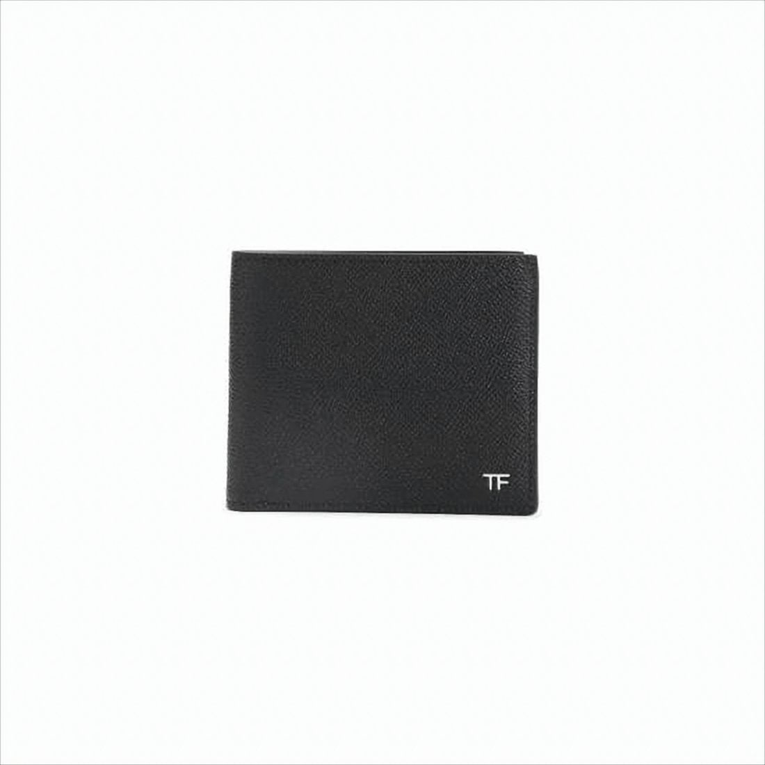 Textured Calf Leather Bifold Wallet