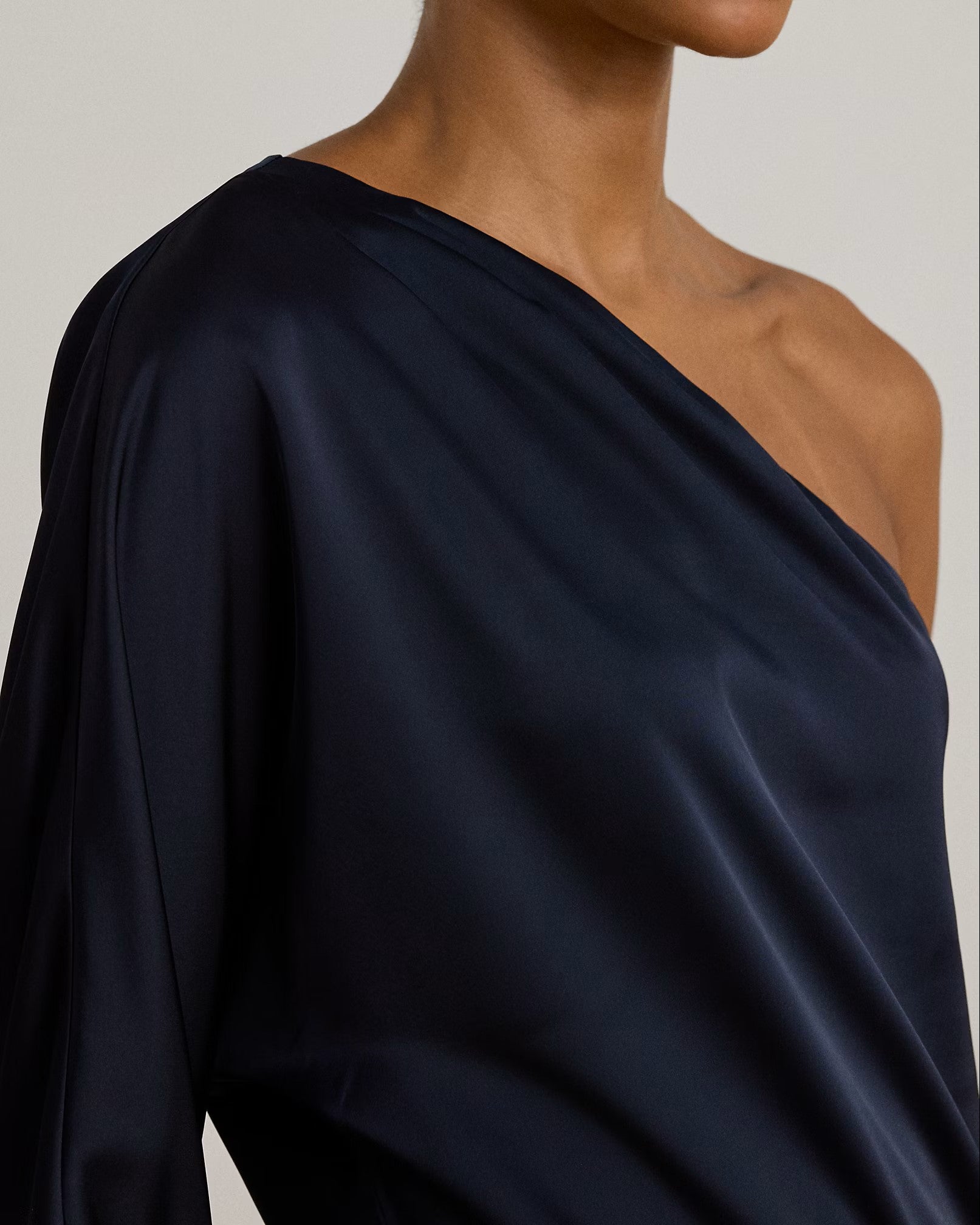 Navy Blue Rachim Recycled Blouse Shirt