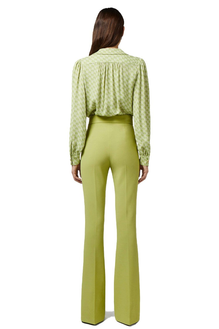 Long Sleeve Shirt With Signature Detailing And Neckline