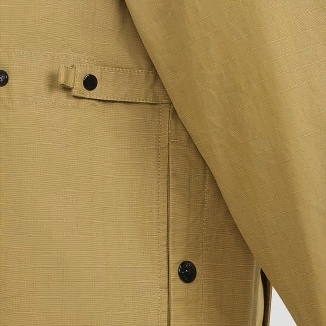 Brown Structured Jacket With Classic Collar