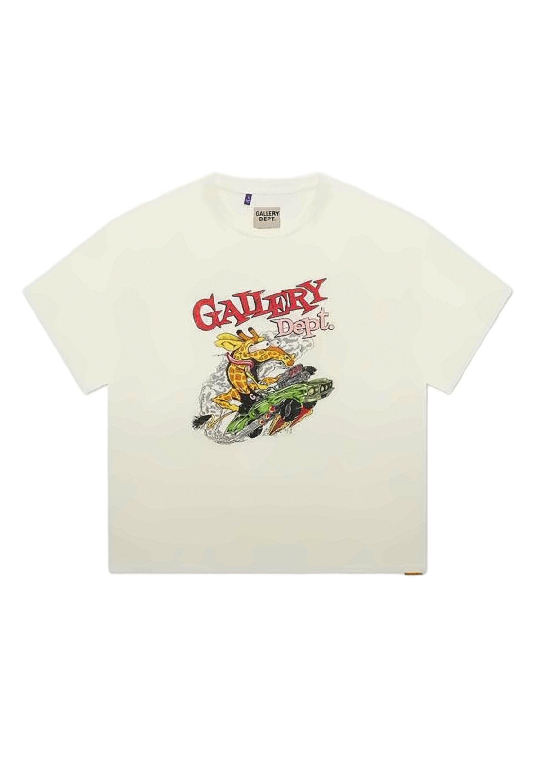 Short-Sleeve Graphic Print T-Shirt with Relaxed Fit