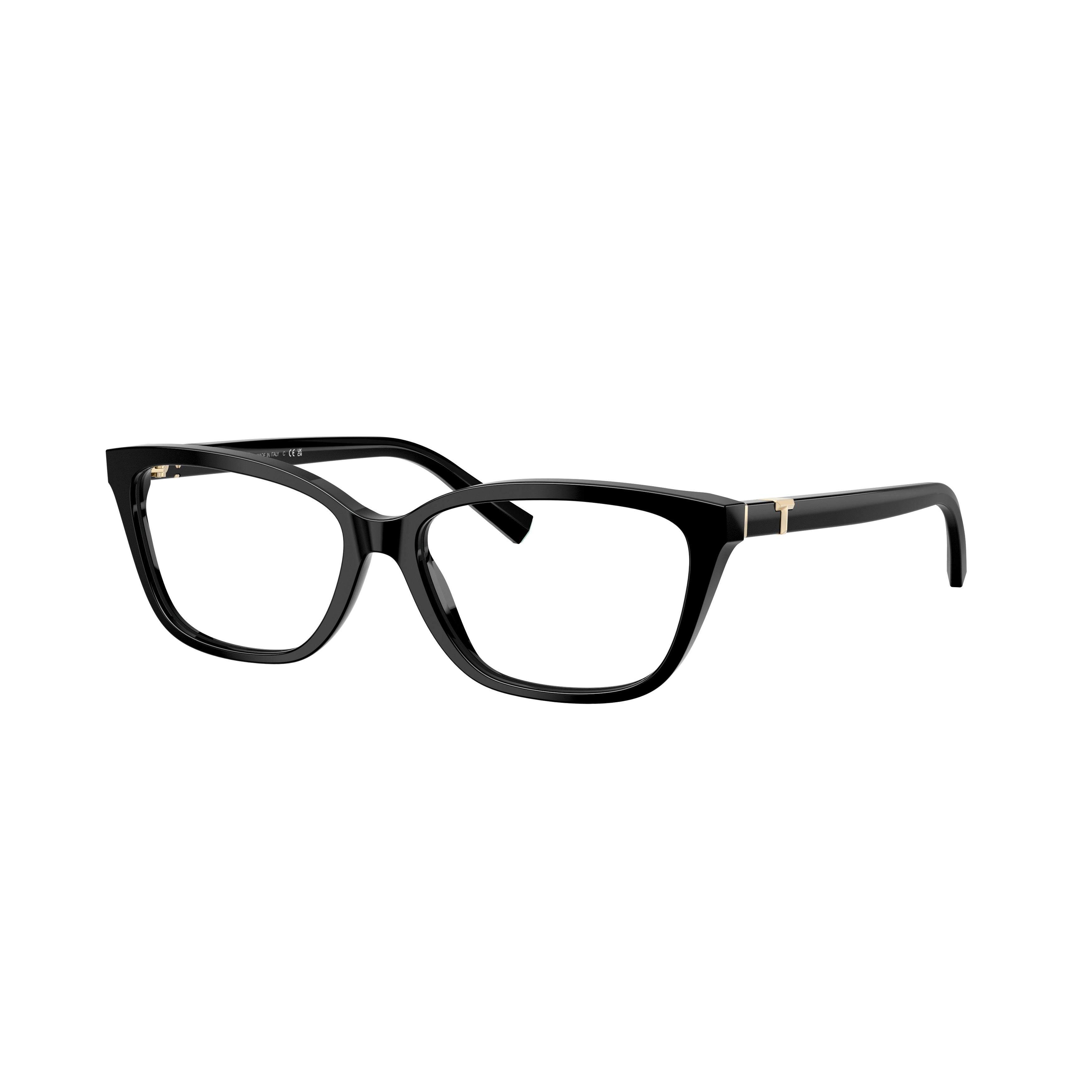 0tf2282 Rectangular Black Acetate Eyeglasses