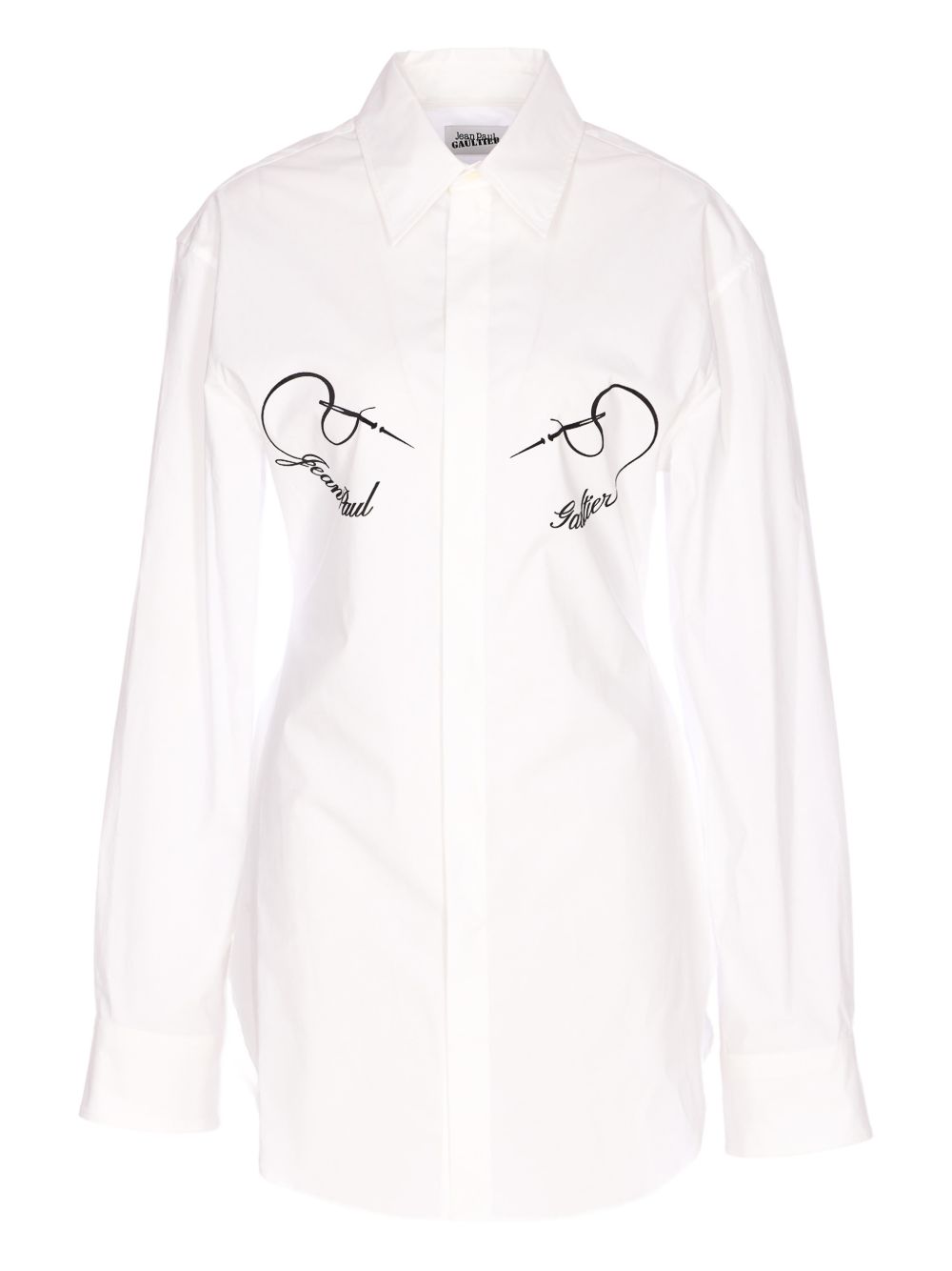 Long-Sleeve Silk and Nylon Shirt