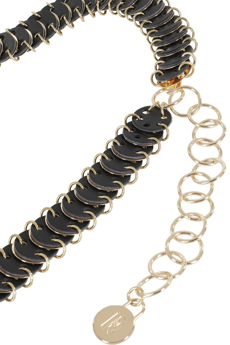 Disco-Inspired Gold Belt
