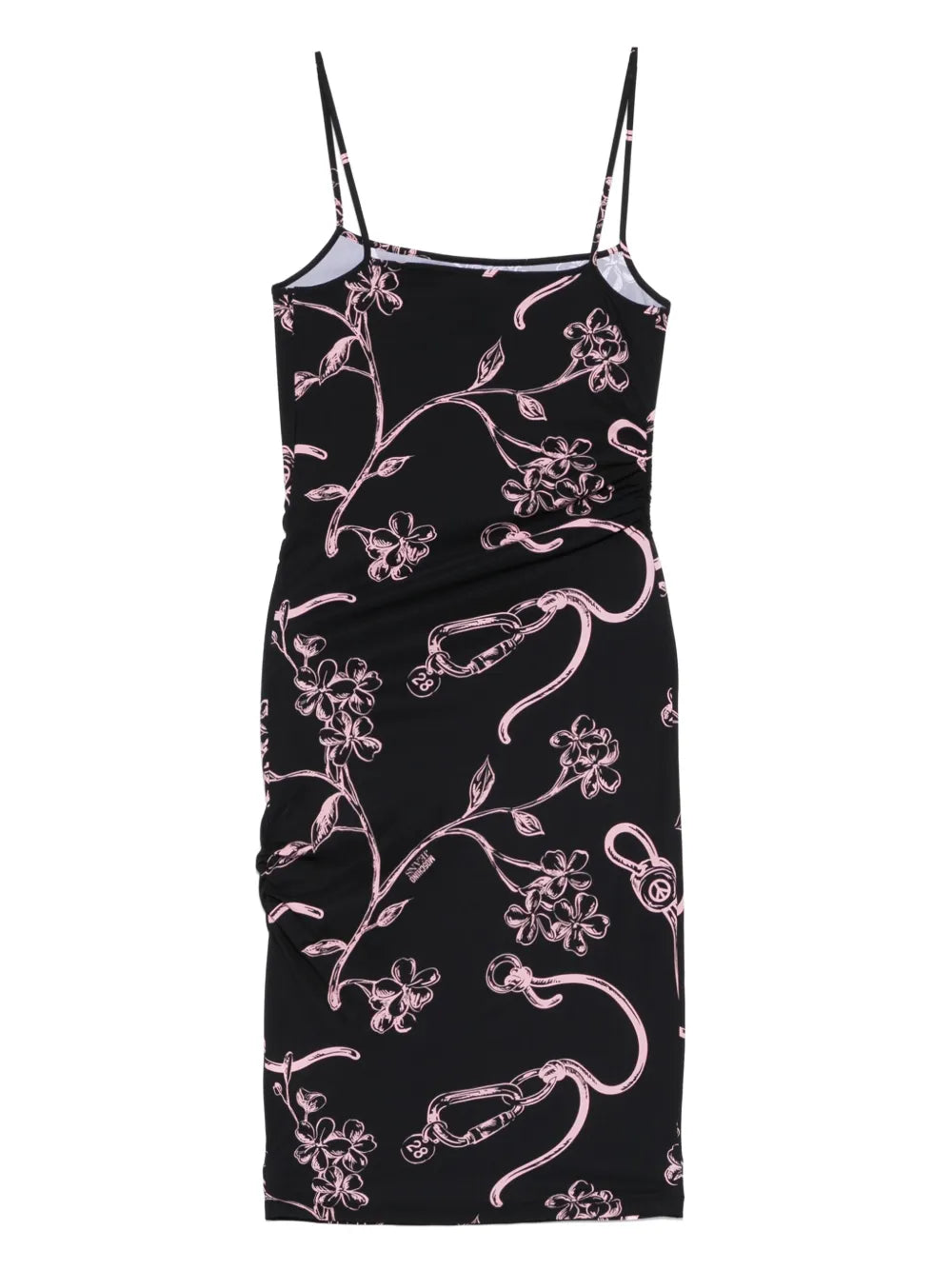Fitted Bodice Dress with Flared Skirt