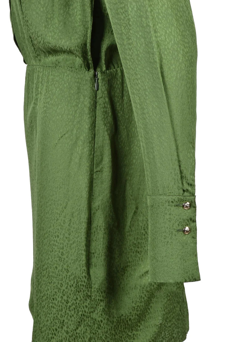 Flared Dress - Green