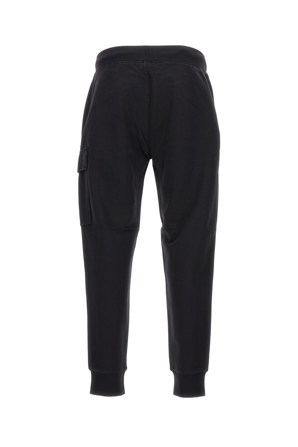 Black Cargo Pants With Drawstring Waist