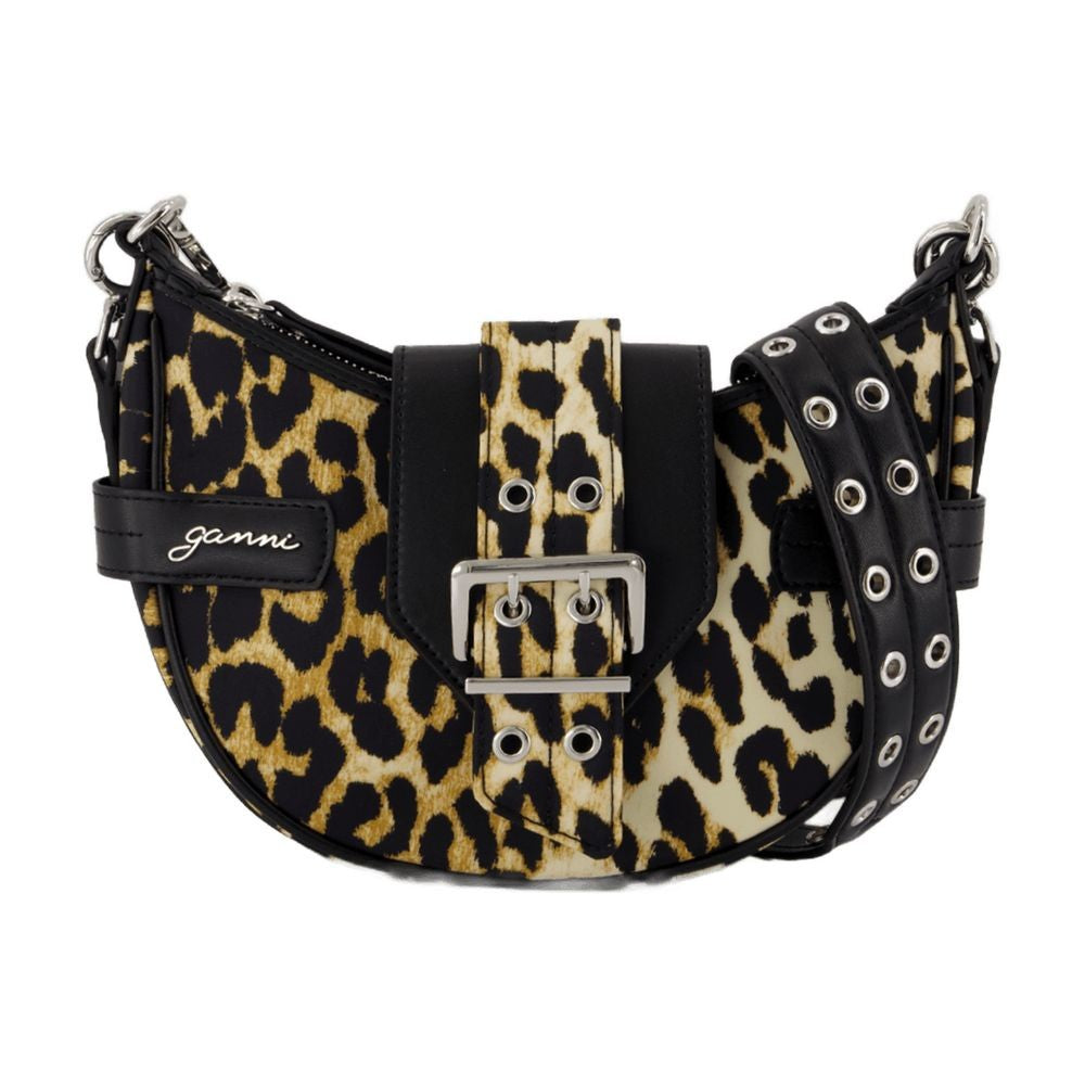 Bucky Small Crossbody - Nylon - Leopard