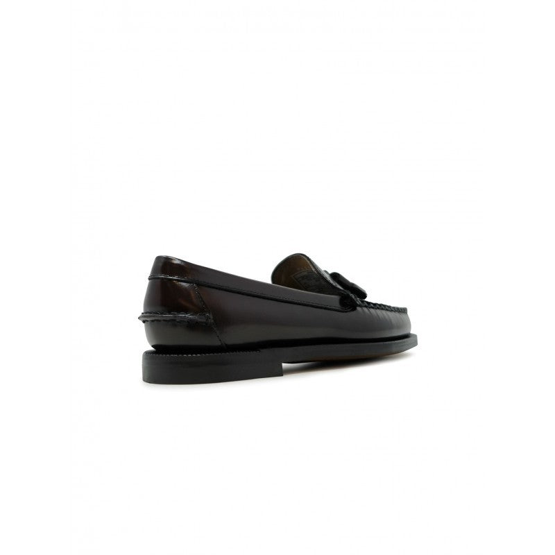 Will Brown Burgundy Leather Loafers