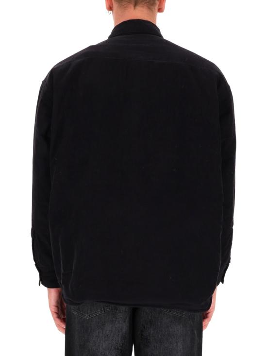 Long-Sleeve Black Casual Shirt