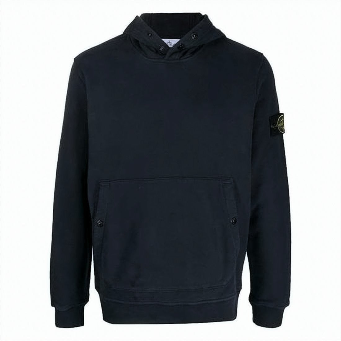 Classic Pullover Hoodie with Distinctive Patch Logo