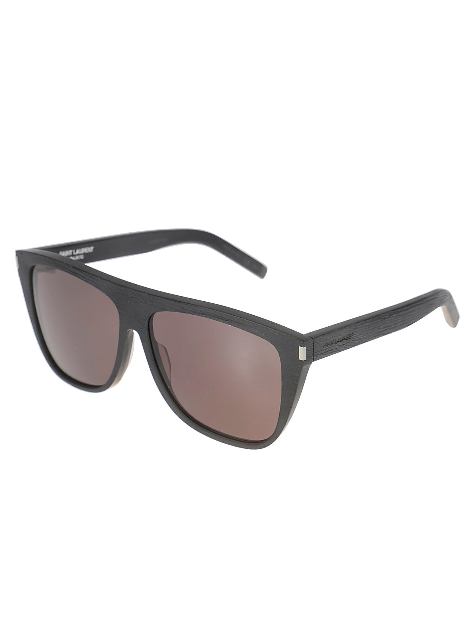 Rectangular Acetate Sunglasses with Polished Finish