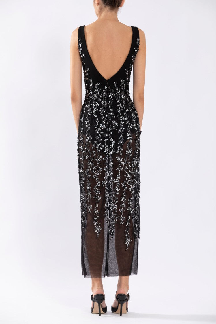 Tulle Dress, Straight Fit Dress