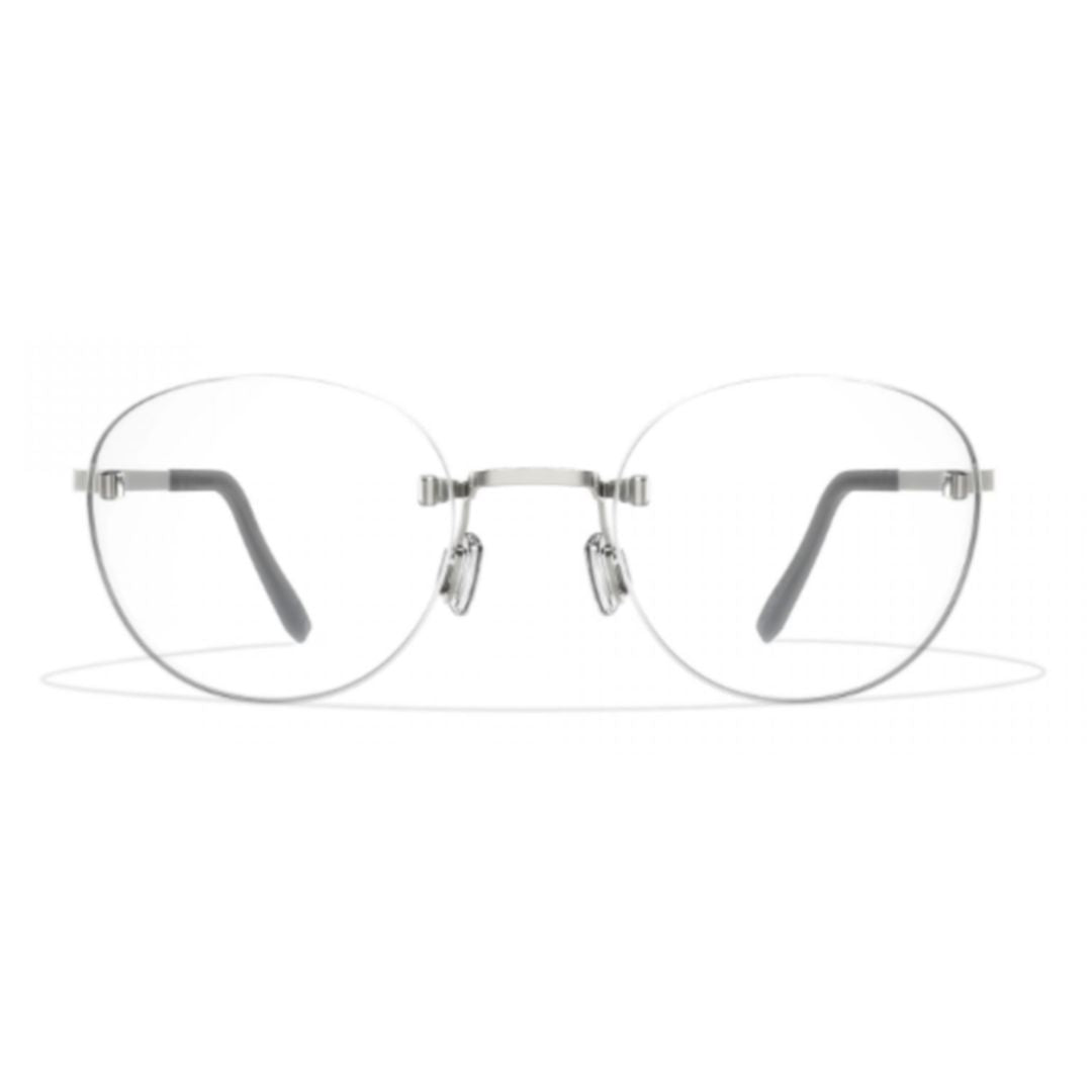 Bf941 Aero A-N Rimless Silver Oval Eyeglasses with Sleek Bridge