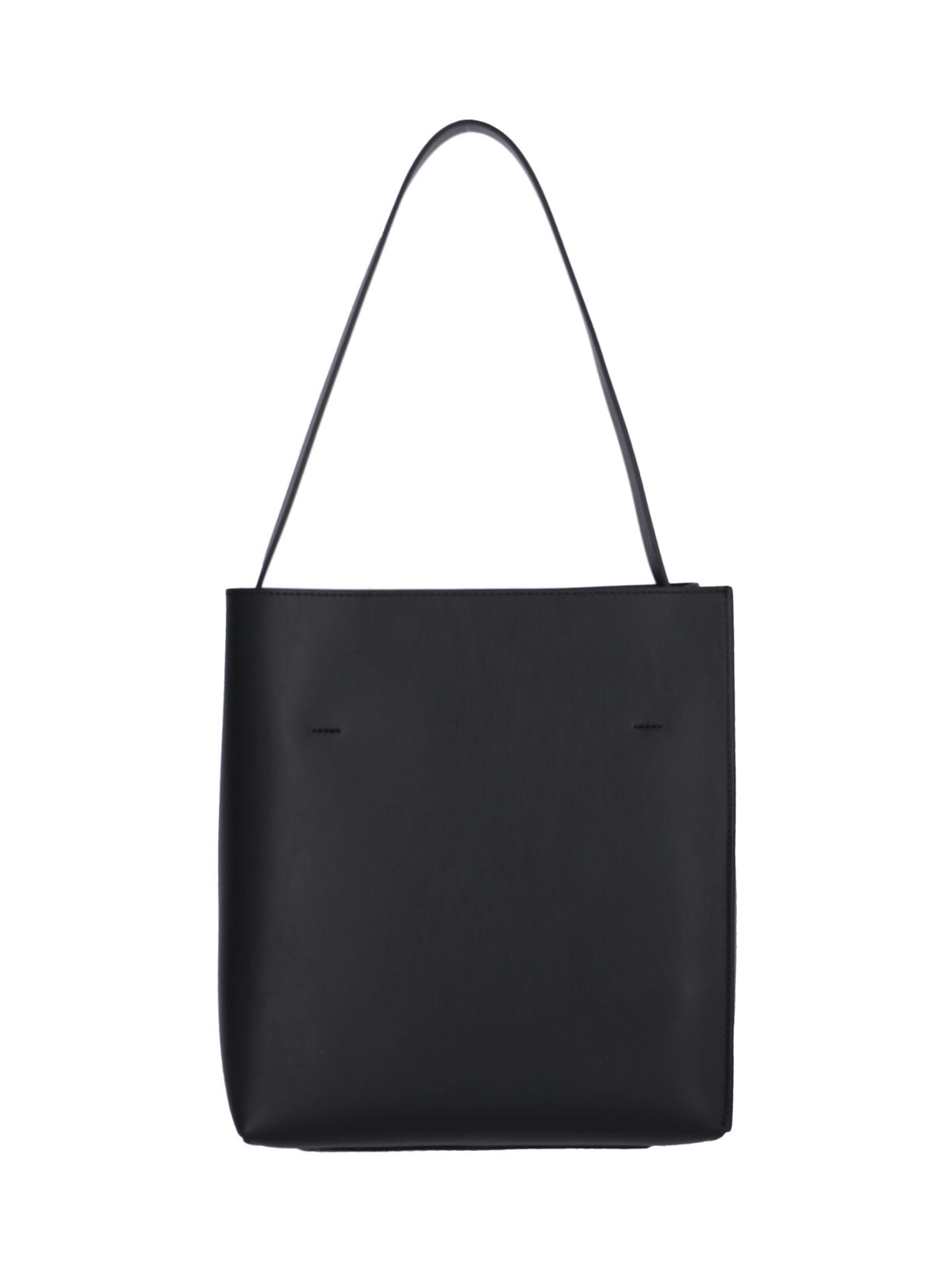 Structured Black Bag with Minimalist Design